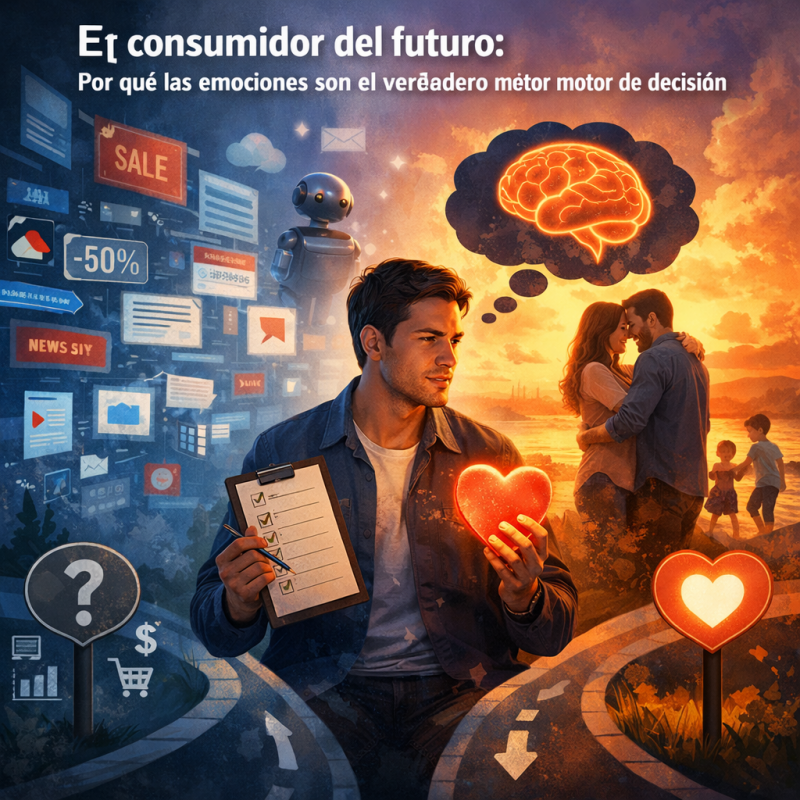 Consumidor del futuro: emociones sobre razón