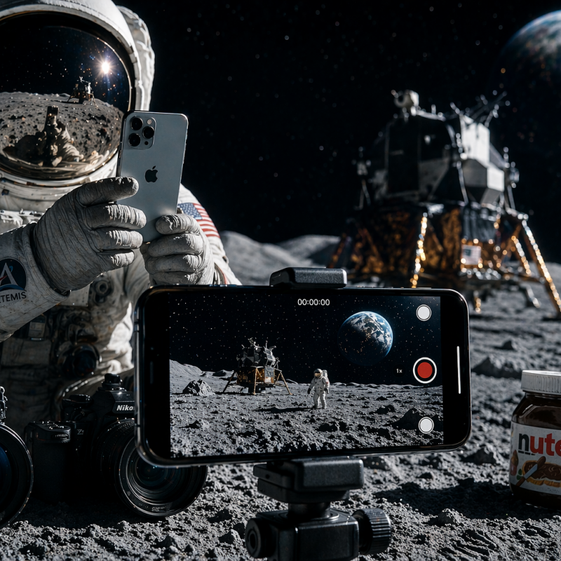 Artemis II branding: Marcas en el Espacio