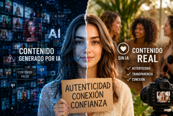 Saturación de IA: Marcas Prefieren Autenticidad