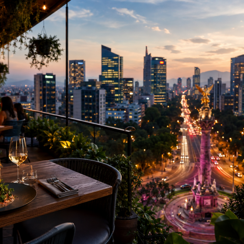 Tendencias hotelería gastronomía CDMX 2026