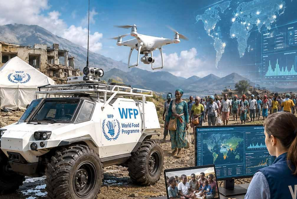 Inteligencia artificial en ayuda humanitaria global