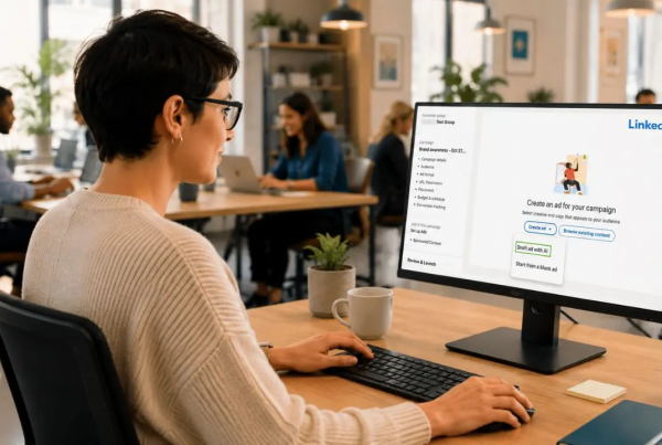 herramientas creativas con IA de LinkedIn para pymes