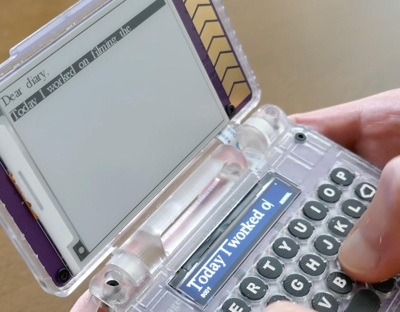 Dispositivos portátiles con tinta electrónica regresan
